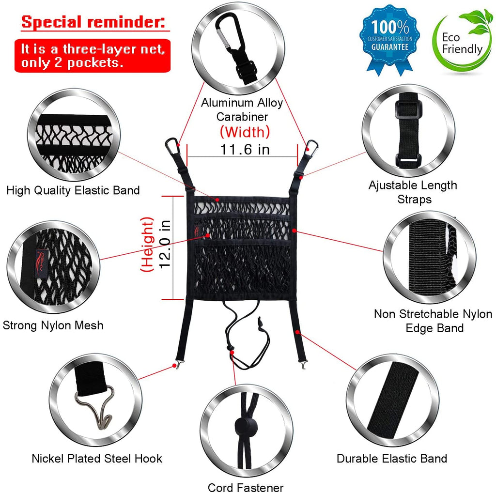 3-Layer Car Net Organizer