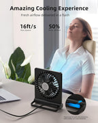 Stronger Wind Ultra Quiet Small Table Fan