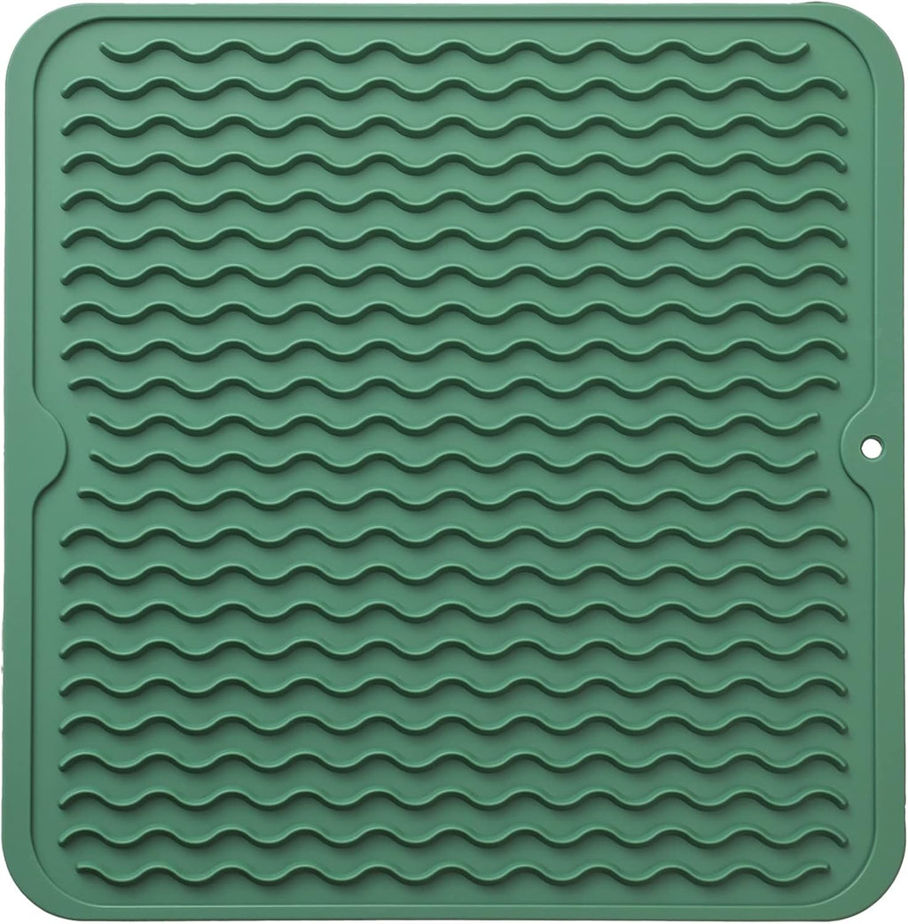 KÜCHENWELLA Silicone Kitchen Mat | Heat Resistant & Non-Slip | Dish Mat, Refrigerator & Drawer Liner | BPA-Free & Easy to Clean