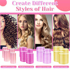 Self-adhesive hair rollers | For voluminous and long-lasting curls