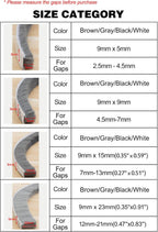 Brush seal, door seal, self-adhesive door seal