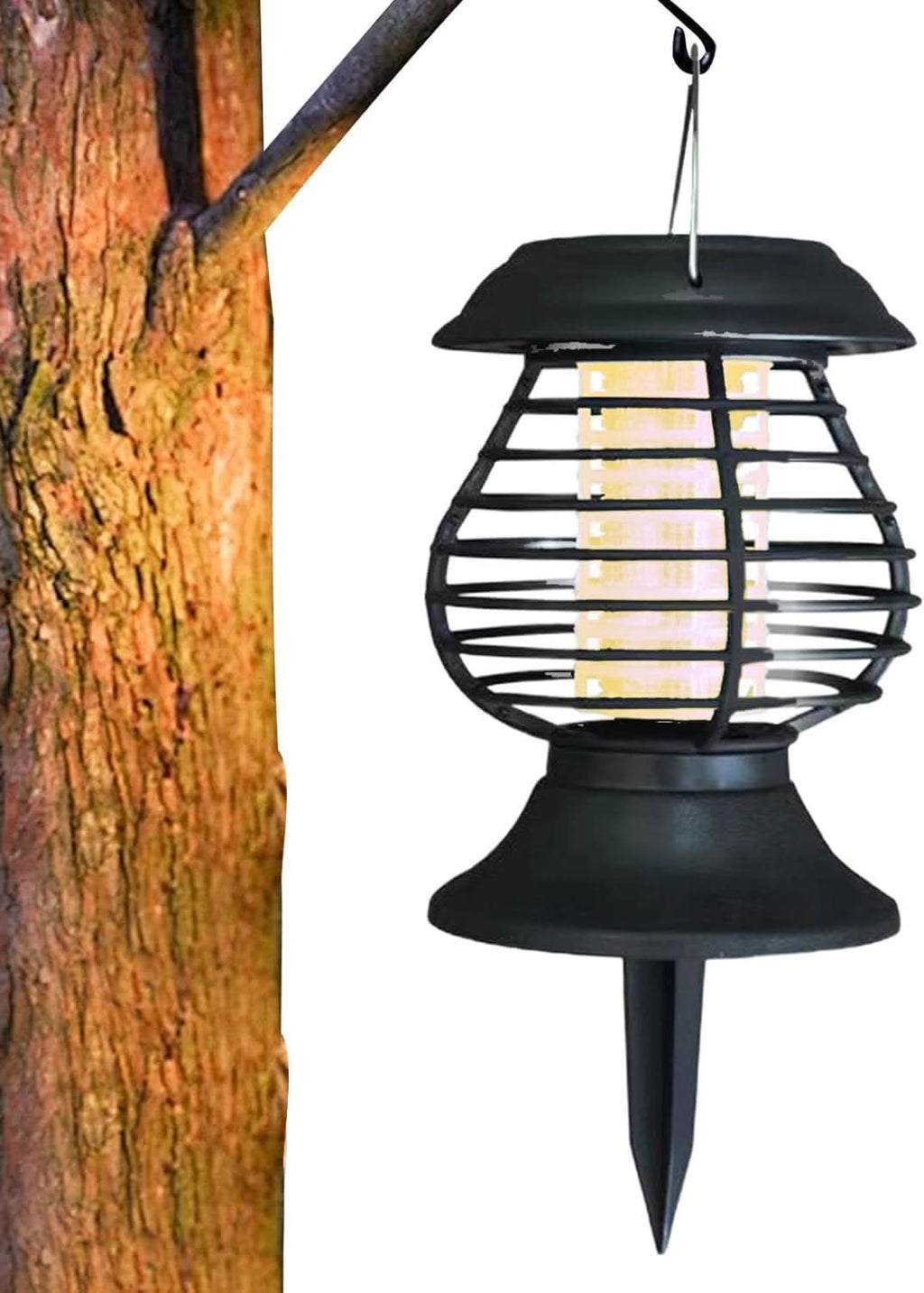 Solar LED insect repellent for outdoors