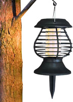 Solar LED insect repellent for outdoors