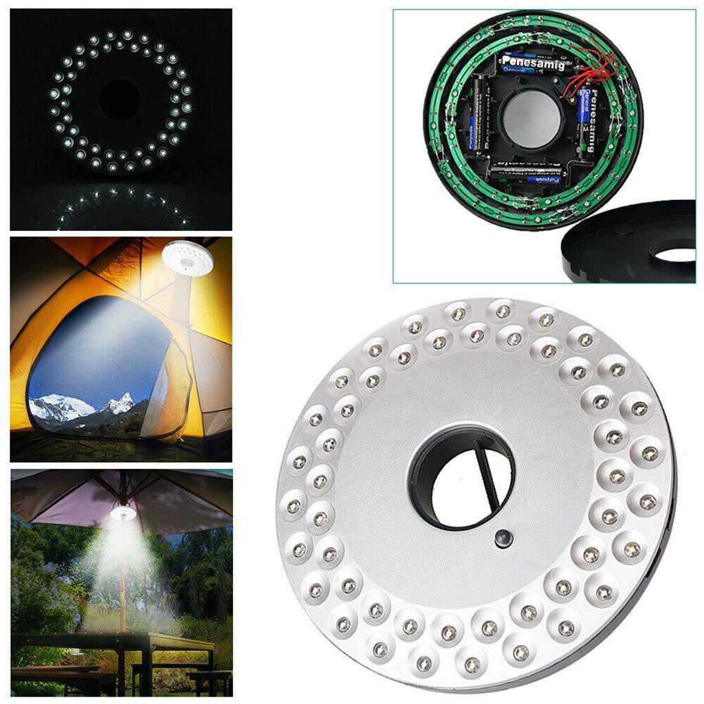 Solar LED Camping Lamp – Portable, Hanging Tent Light for Outdoor Activities