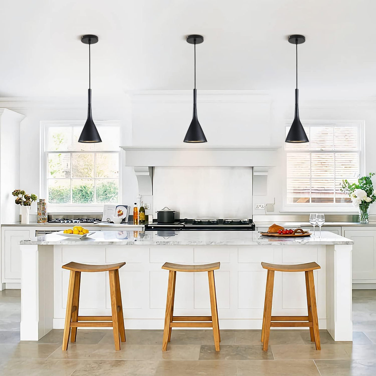 LumiAura | Modern LED pendant light – Stylish design