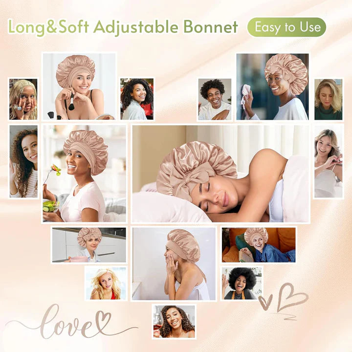 Satin Headband – Comfortable Sleep Cap for Women