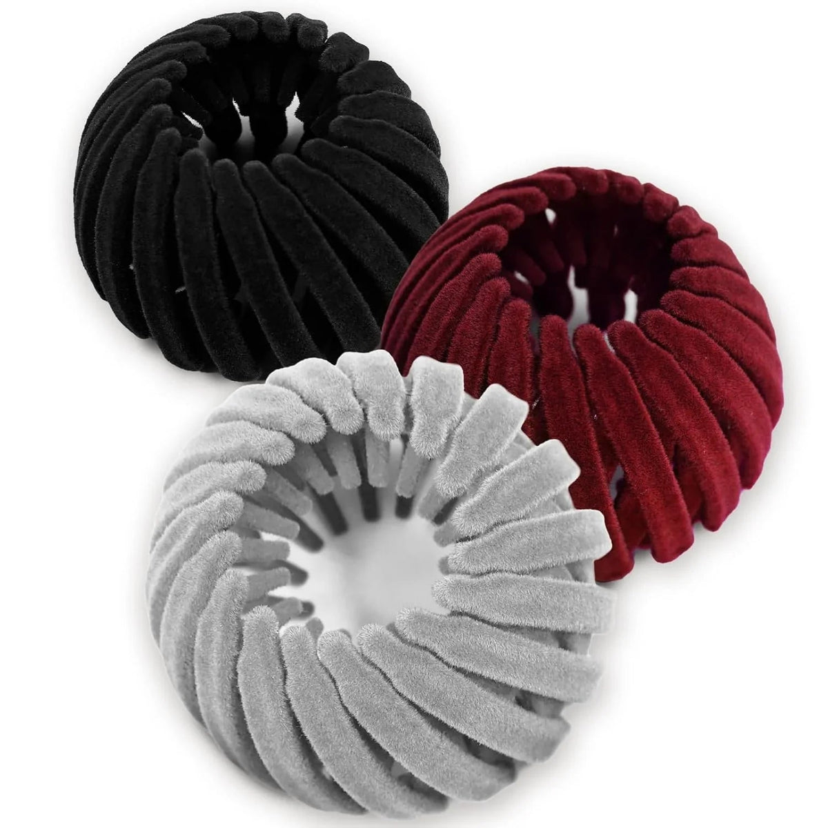 Stylish Bird's Nest Hair Clips – 3-Piece Set