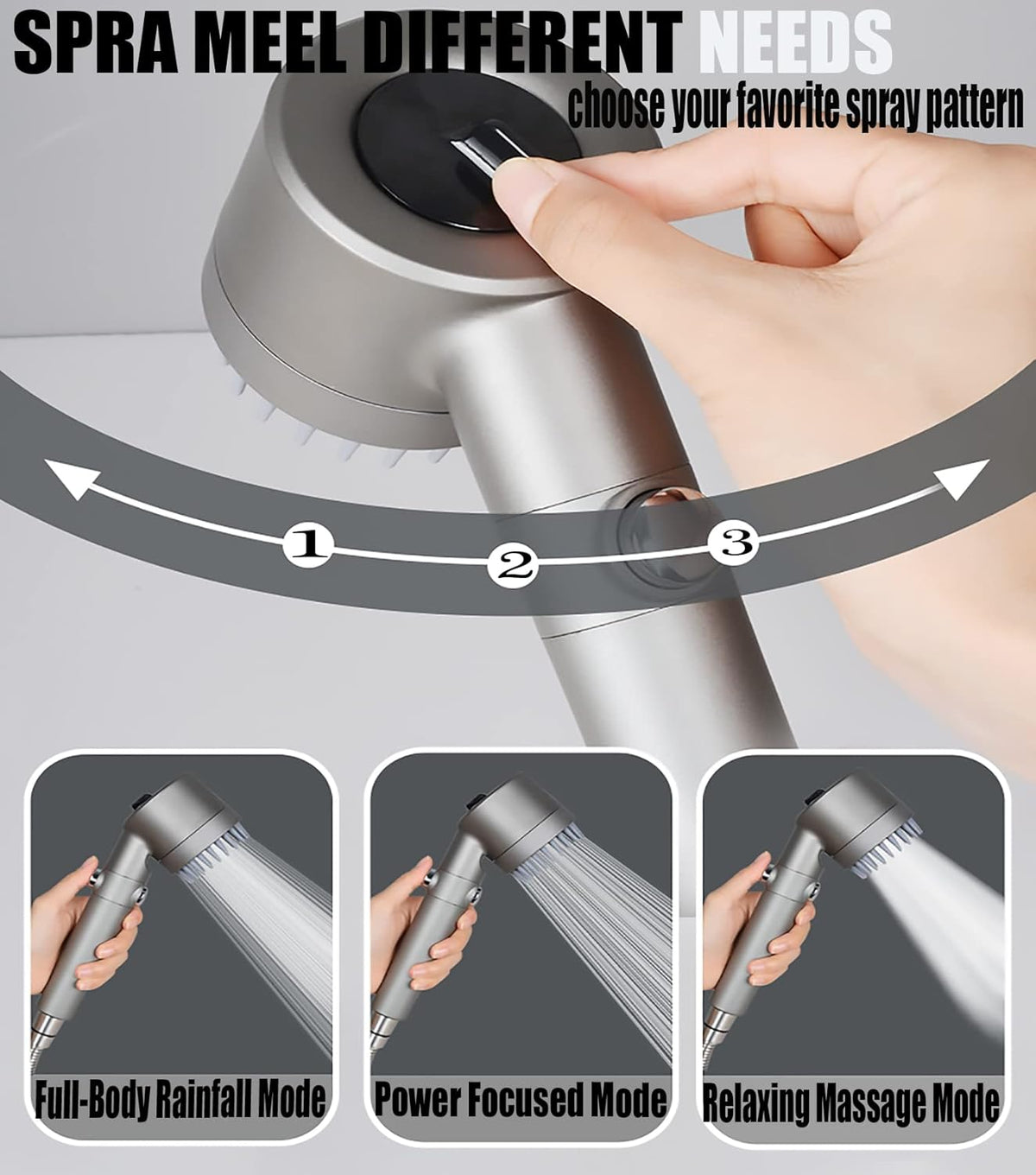 PureStream Pro Shower Head with Handheld
