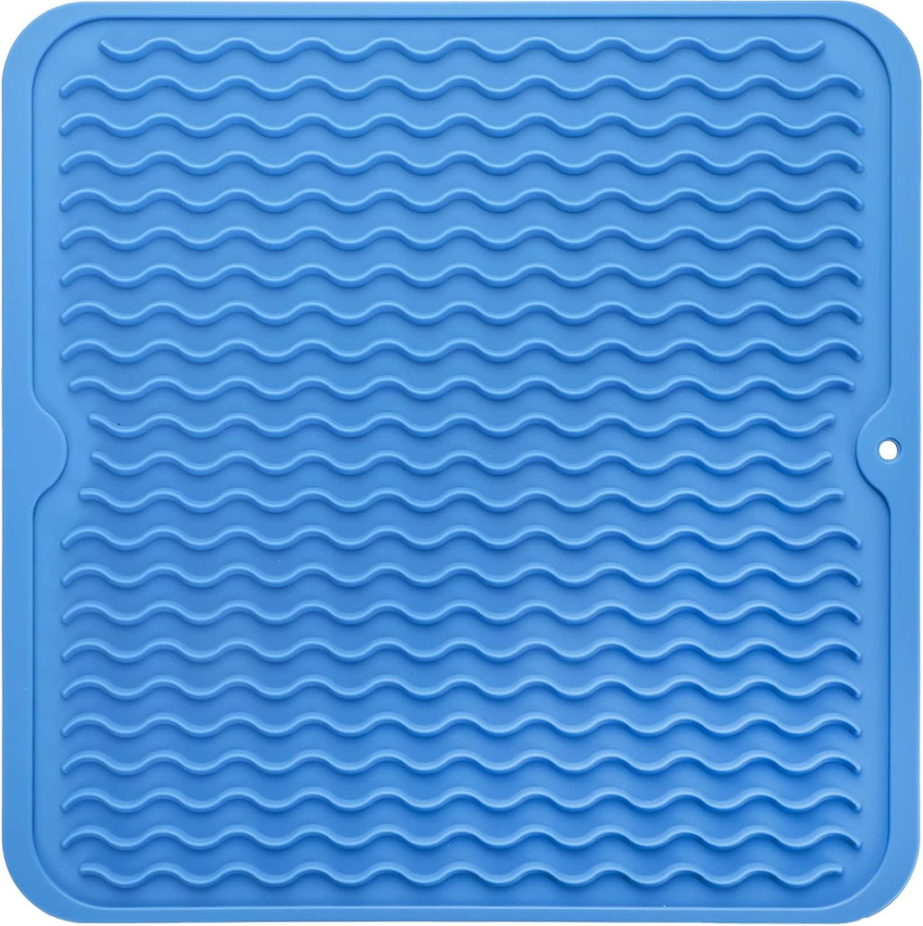 KÜCHENWELLA Silicone Kitchen Mat | Heat Resistant & Non-Slip | Dish Mat, Refrigerator & Drawer Liner | BPA-Free & Easy to Clean