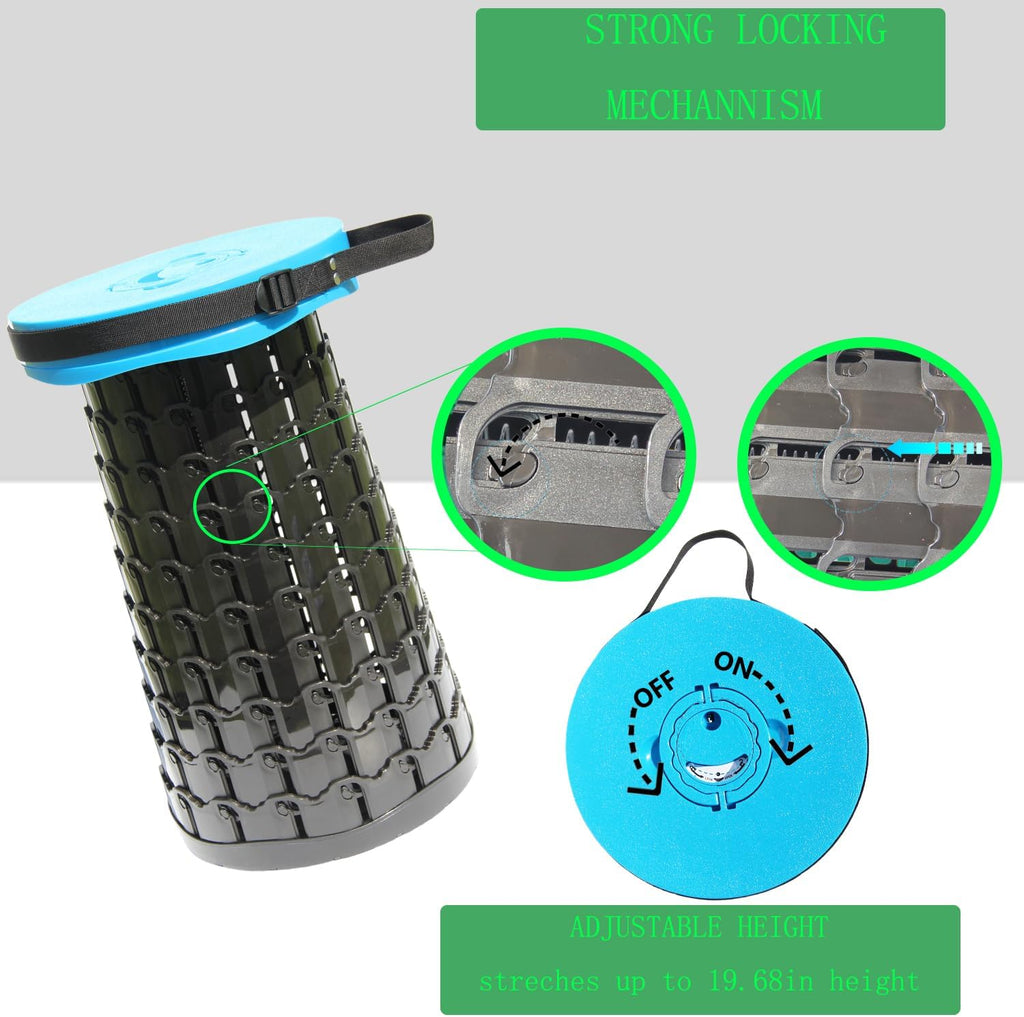 Collapsible Stool with Cushion – SitMax