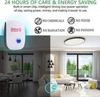 Ultrasonic Rat Repeller Device - Effective Pest Control for Rodents in 48 Hours - Safe for Home & Garden Use