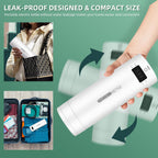 Portable Electric Travel Kettle | Compact Stainless Steel Smart Kettle with LCD