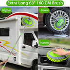 Multi-Function Telescopic Auto Cleaning Brush