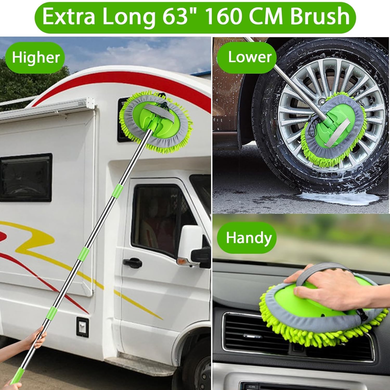 Multi-Function Telescopic Auto Cleaning Brush
