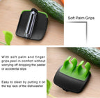 4-piece finger vegetable peeler set