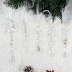 Crystal Christmas Ornaments Set - ShineBright