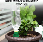 Self-watering spikes for plants – Automatic drip tips for bottles
