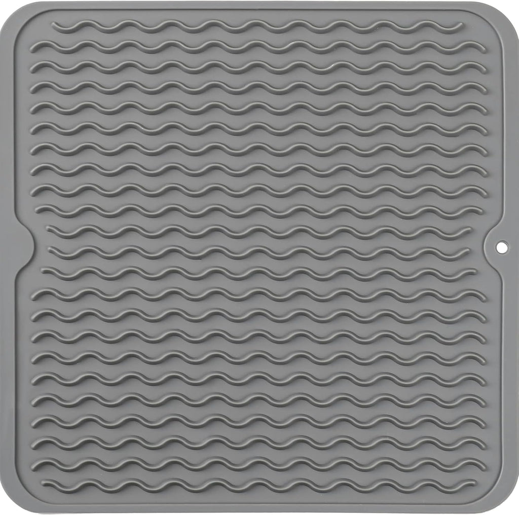 KÜCHENWELLA Silicone Kitchen Mat | Heat Resistant & Non-Slip | Dish Mat, Refrigerator & Drawer Liner | BPA-Free & Easy to Clean