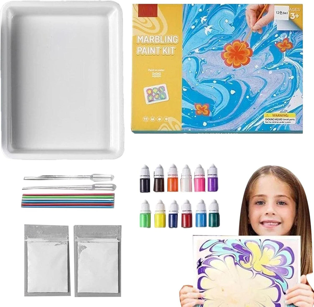 Colorful Watercolor Artworks - Painting Set