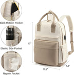Women’s Waterproof Laptop Backpack with USB Charging – Stylish 17-Inch Work, School & Travel Bag