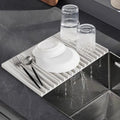 WaterDrain – Foldable Silicone Mat for Drying and Protecting Work Surfaces