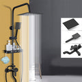 Shower System Wall Mount Adjustable Spray Pattern Shower Arm Shower Set with Shower Hose