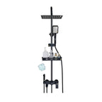 Shower System Wall Mount Adjustable Spray Pattern Shower Arm Shower Set with Shower Hose