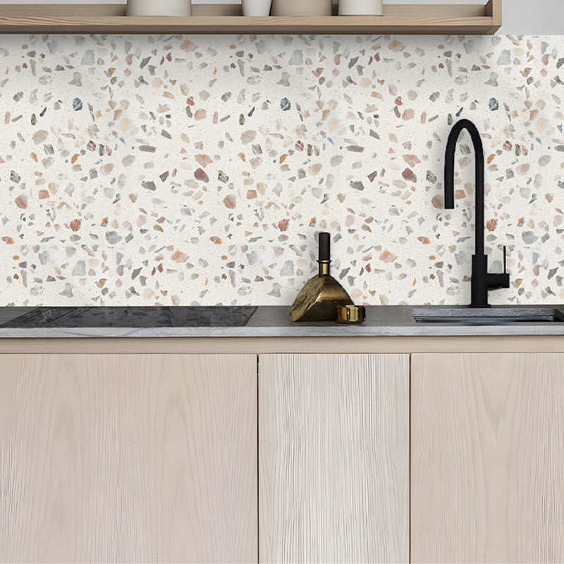Plastic Peel and Stick Wall Tile Modern Easy Peel and Stick Tile