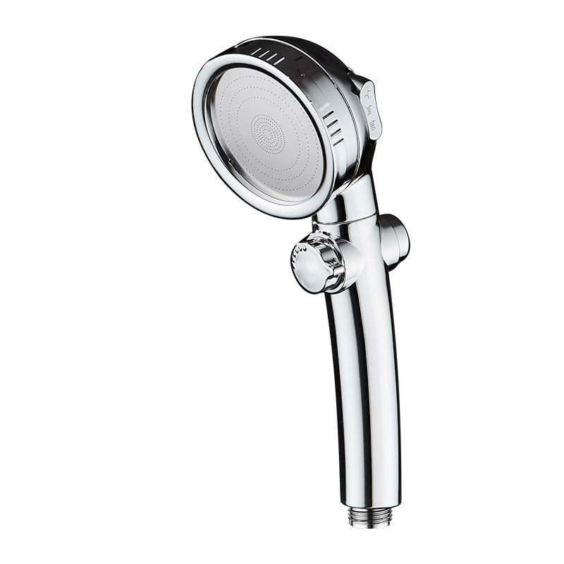 Super high pressure shower head 3 spray adjustable water flow round shower head