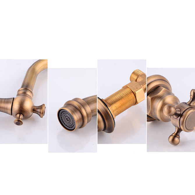 Widely Used Bathroom Faucet 3 Hole Round Sink Faucet