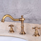 Widely Used Bathroom Faucet 3 Hole Round Sink Faucet