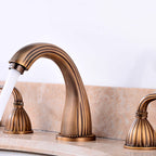 Widely Used Bathroom Faucet 3 Hole Round Sink Faucet