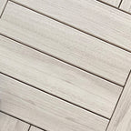 Ground Patio Square Stripe Composite Waterproof Deck Board