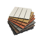 Deck Plank Loose Lay Manufactured Wood Panels Patio Tiles Outdoor Flooring