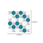 Plastic Peel & Stick Mosaic Tiles Waterproof Mosaic Tiles Wallpaper