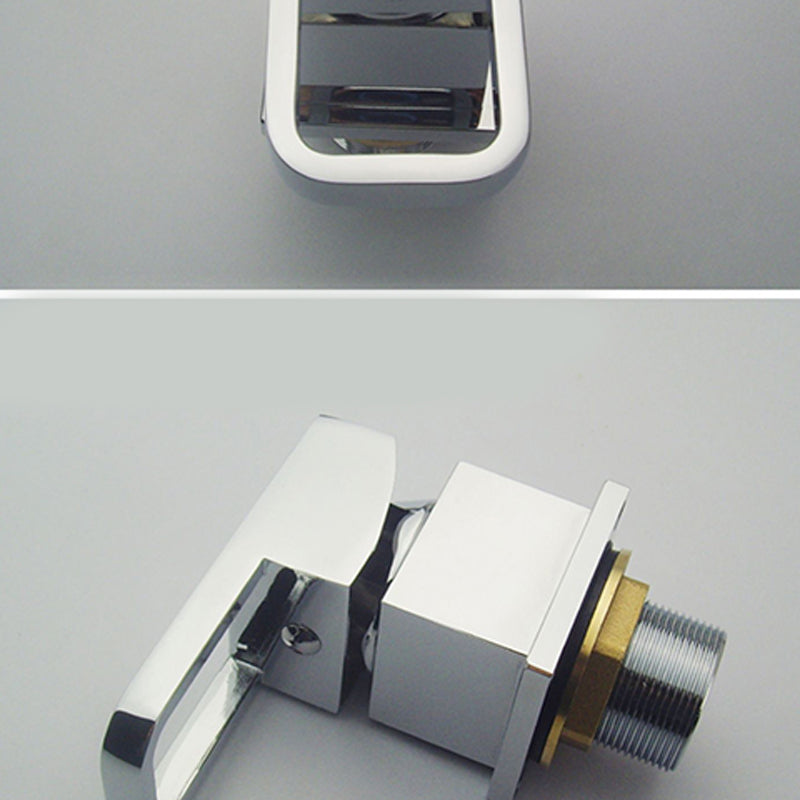Modern Brass Roman Bathtub Faucet Waterfall Spout Bathtub Faucet