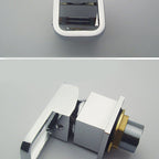 Modern Brass Roman Bathtub Faucet Waterfall Spout Bathtub Faucet
