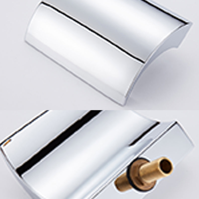 Modern Brass Roman Bathtub Faucet Waterfall Spout Bathtub Faucet