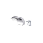 Modern Brass Roman Bathtub Faucet Waterfall Spout Bathtub Faucet