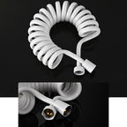 Single Cold Water Valve Uniform Color High Arc Deck Mounted Bathtub Faucet