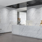 PVC Wall Panel Rectangle Waterproof Wall Cladding for the Living Room