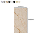 PVC Wall Panel Rectangle Waterproof Wall Cladding for the Living Room