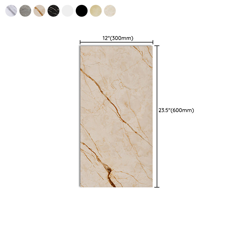 PVC Wall Panel Rectangle Waterproof Wall Cladding for the Living Room