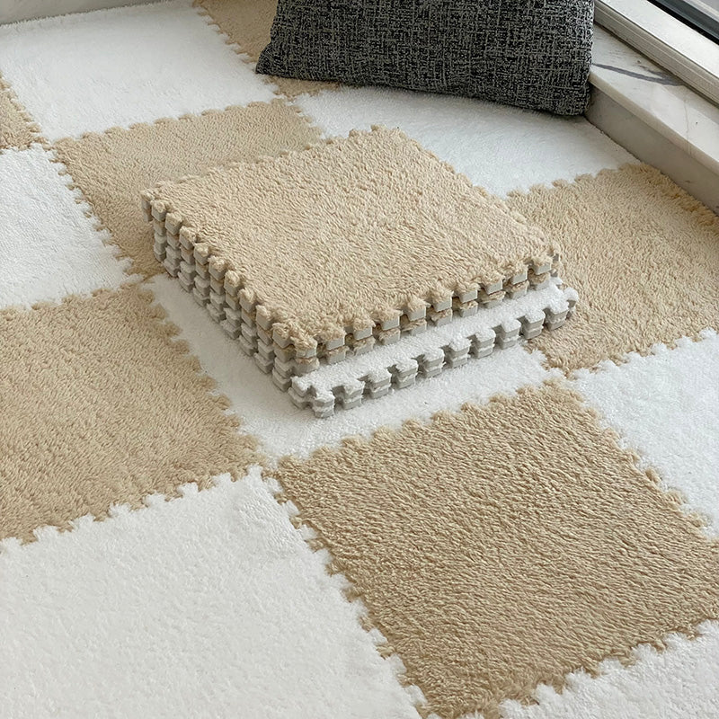 Modern Carpet Tiles Level Loop Plug-in System Square Bedroom Carpet Tiles