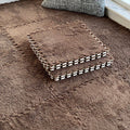 Modern carpet tiles level loop snap system square bedroom carpet tiles