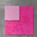 Modern tiles and carpet plush cut composite non-slip carpet tiles