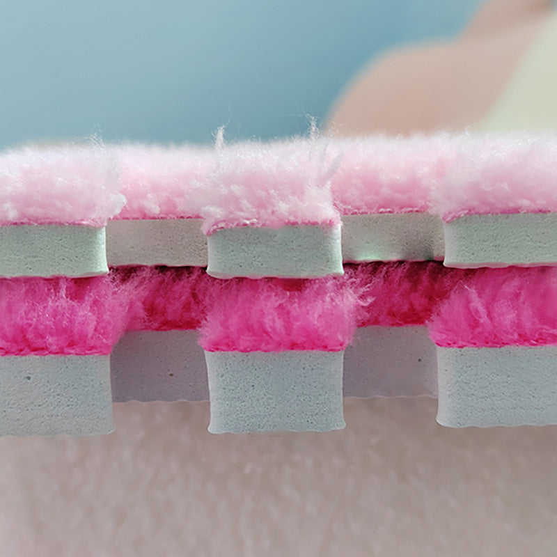 Modern tiles and carpet plush cut composite non-slip carpet tiles