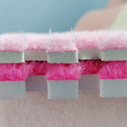 Modern tiles and carpet plush cut composite non-slip carpet tiles