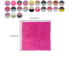 Modern tiles and carpet plush cut composite non-slip carpet tiles