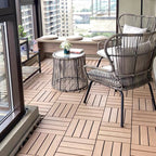 Modern Style Wood Floor Corrosion Protection Square Outdoor Wood Floor